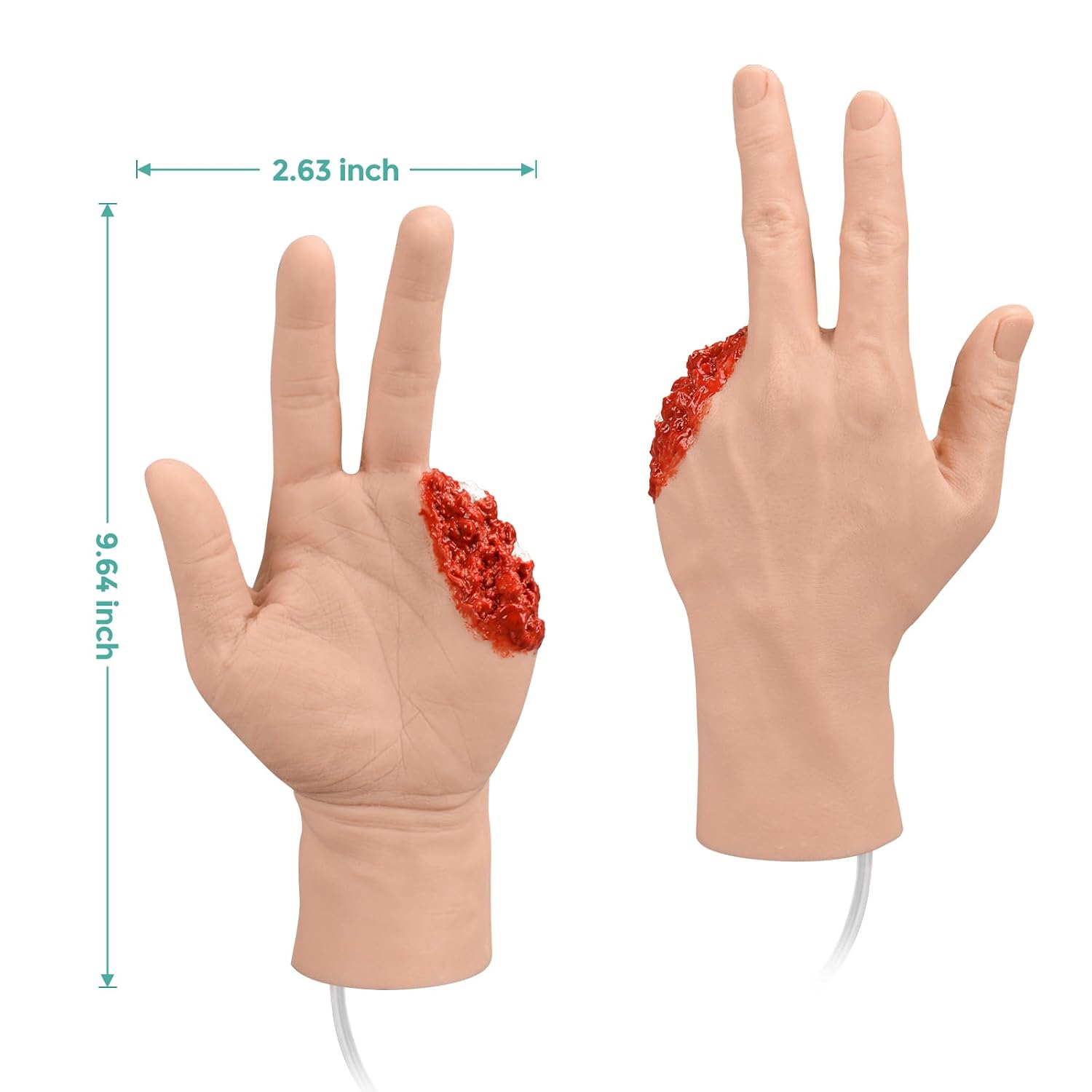 The Size Reference of Trauma Hand Model