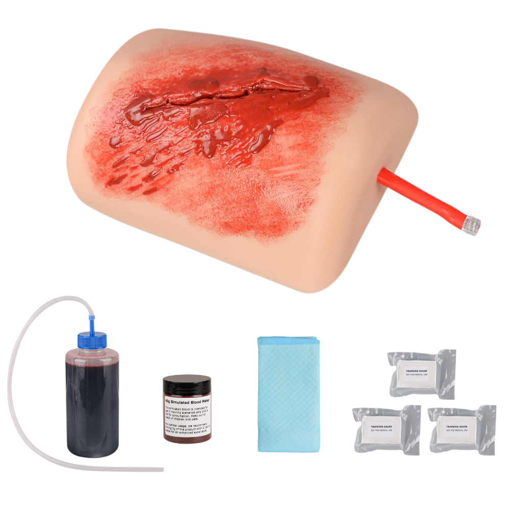 Thigh Laceration Trauma Wound Packing Trainer Kit