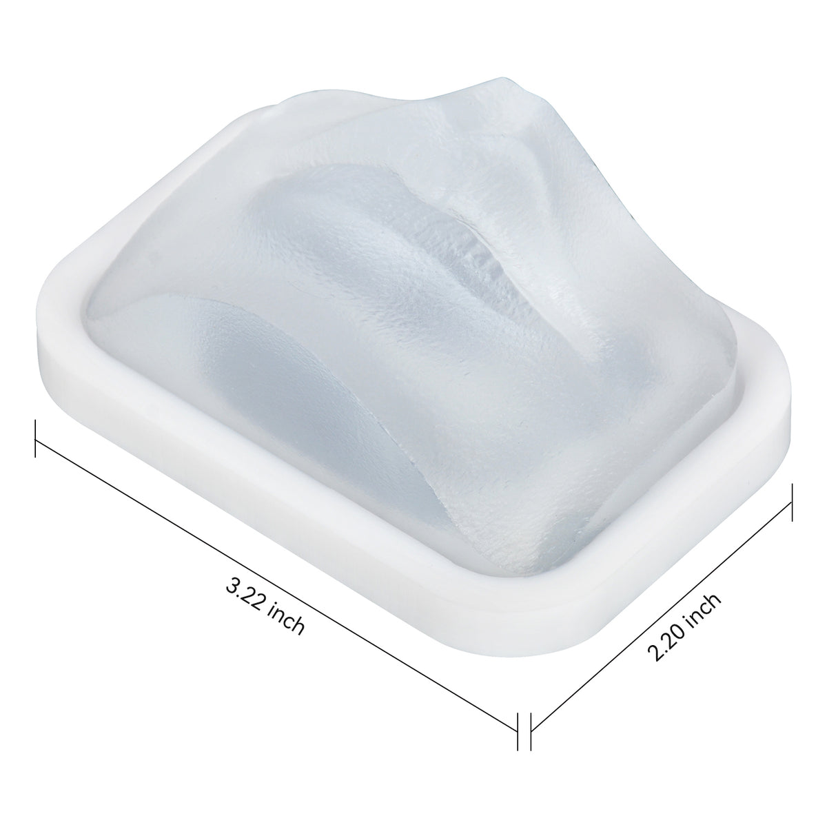 Transparent Lip Filler Injection Simulator - Asymmetrical, Aging & Thin Lip