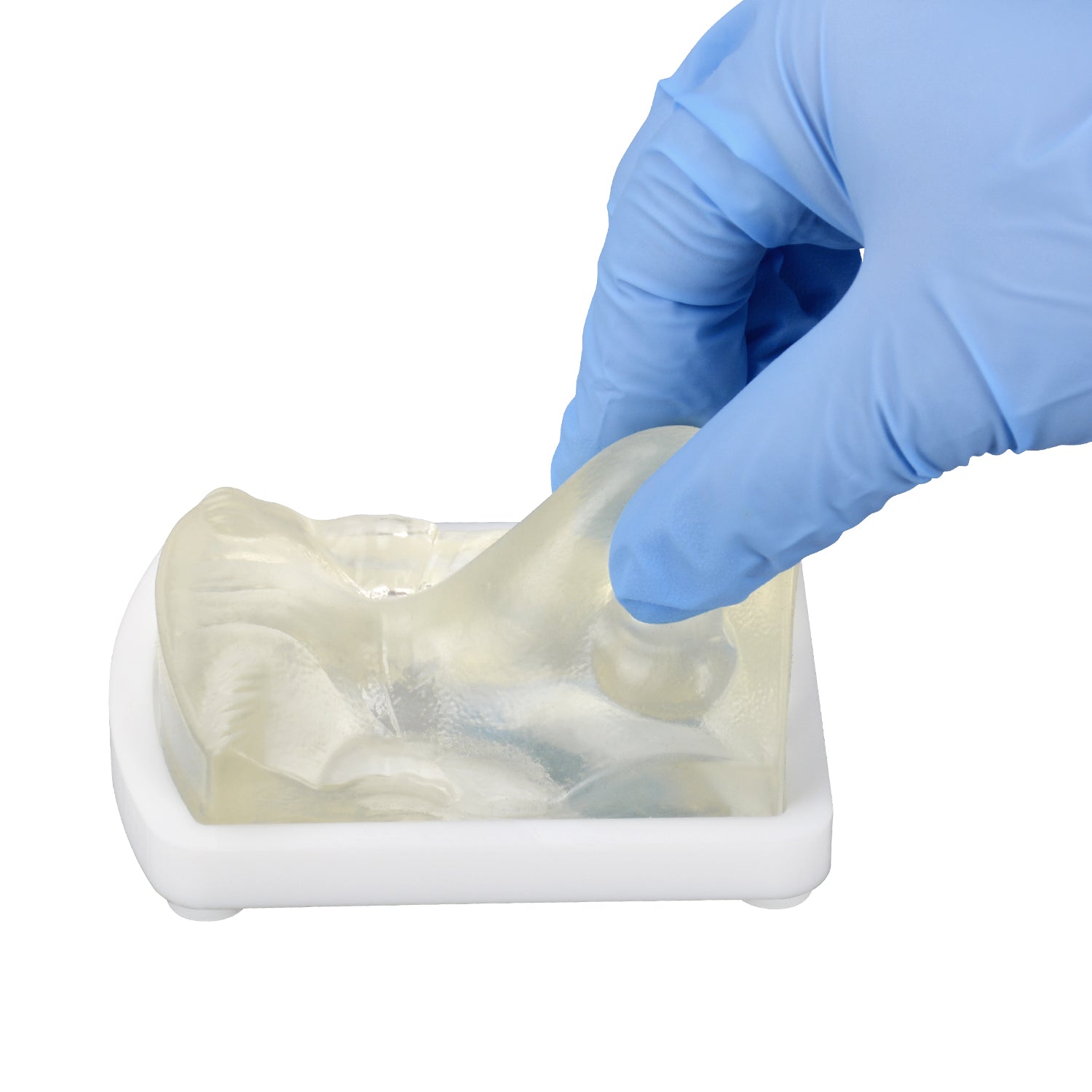 Transparent Nose Dermal Filler Injection Training Model