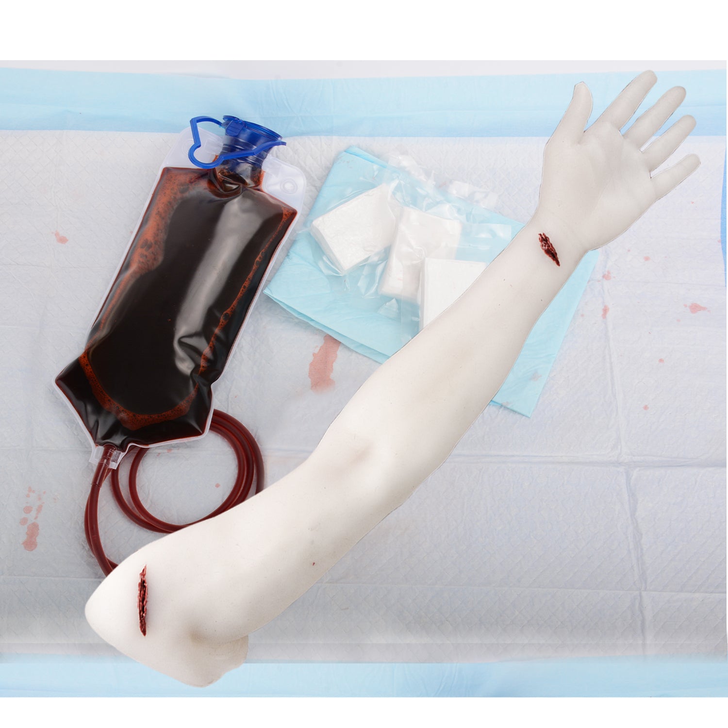 Trauma Hand Simulator for Hemorrhage Control Training