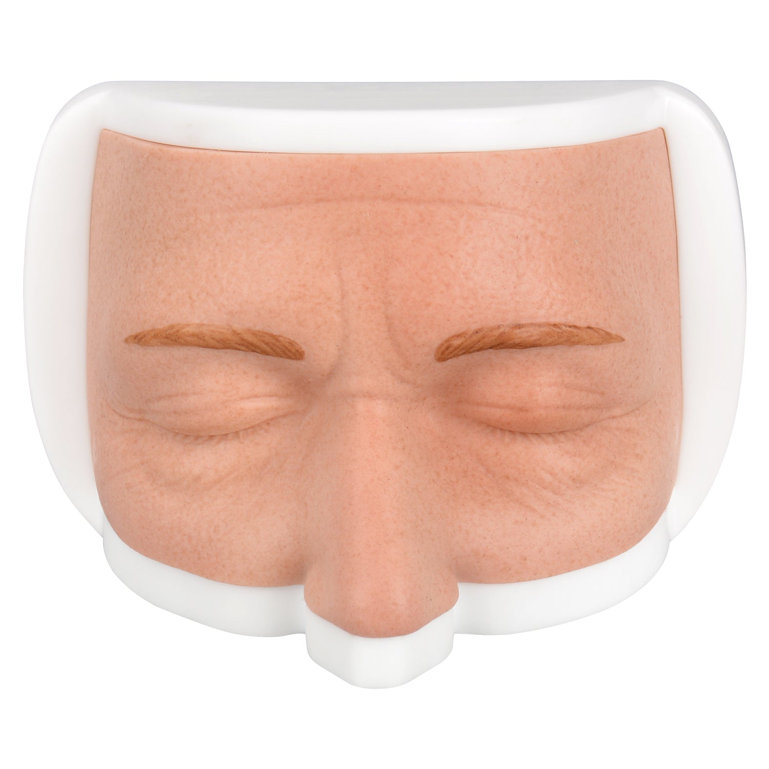 Upper Face Dermal Filler Injection Practice Model in Natural Skin