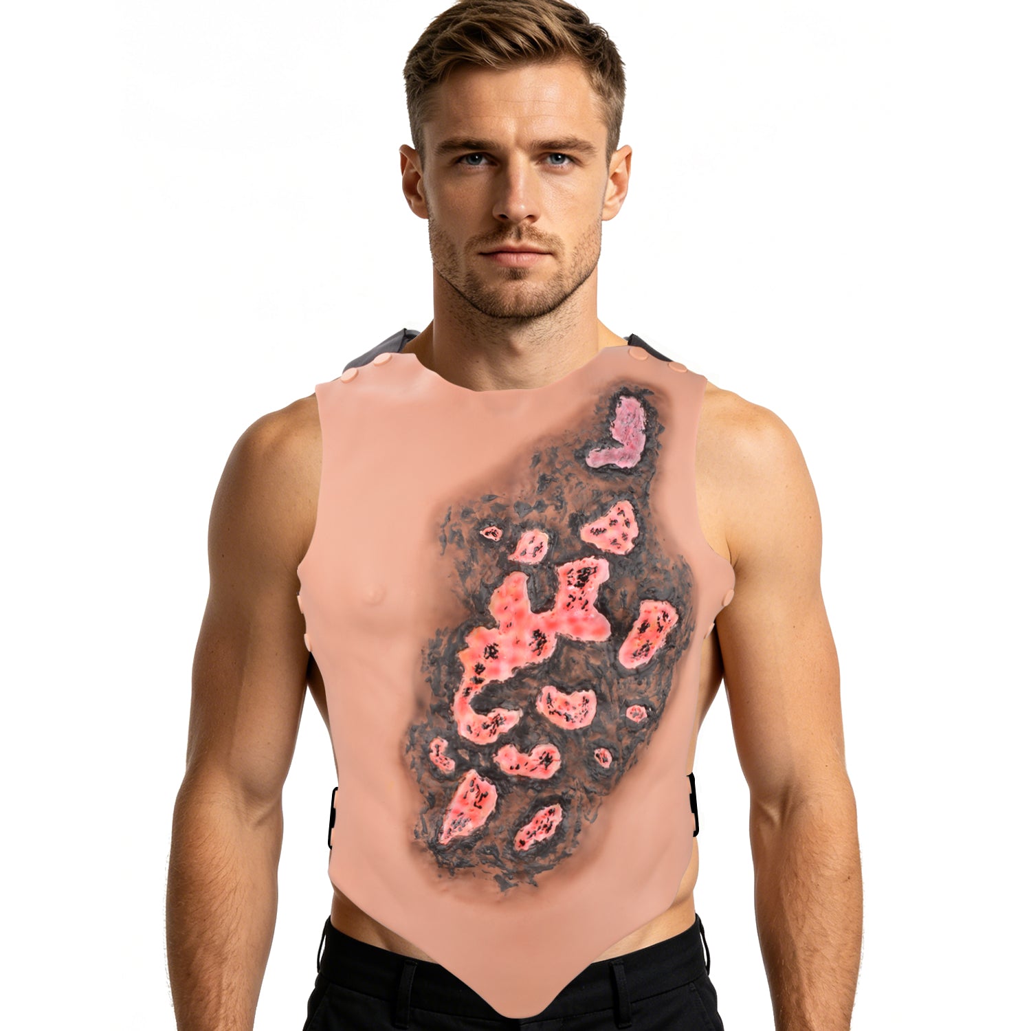 Vest-Style Chest & Abdomen Burn Trauma Trainer