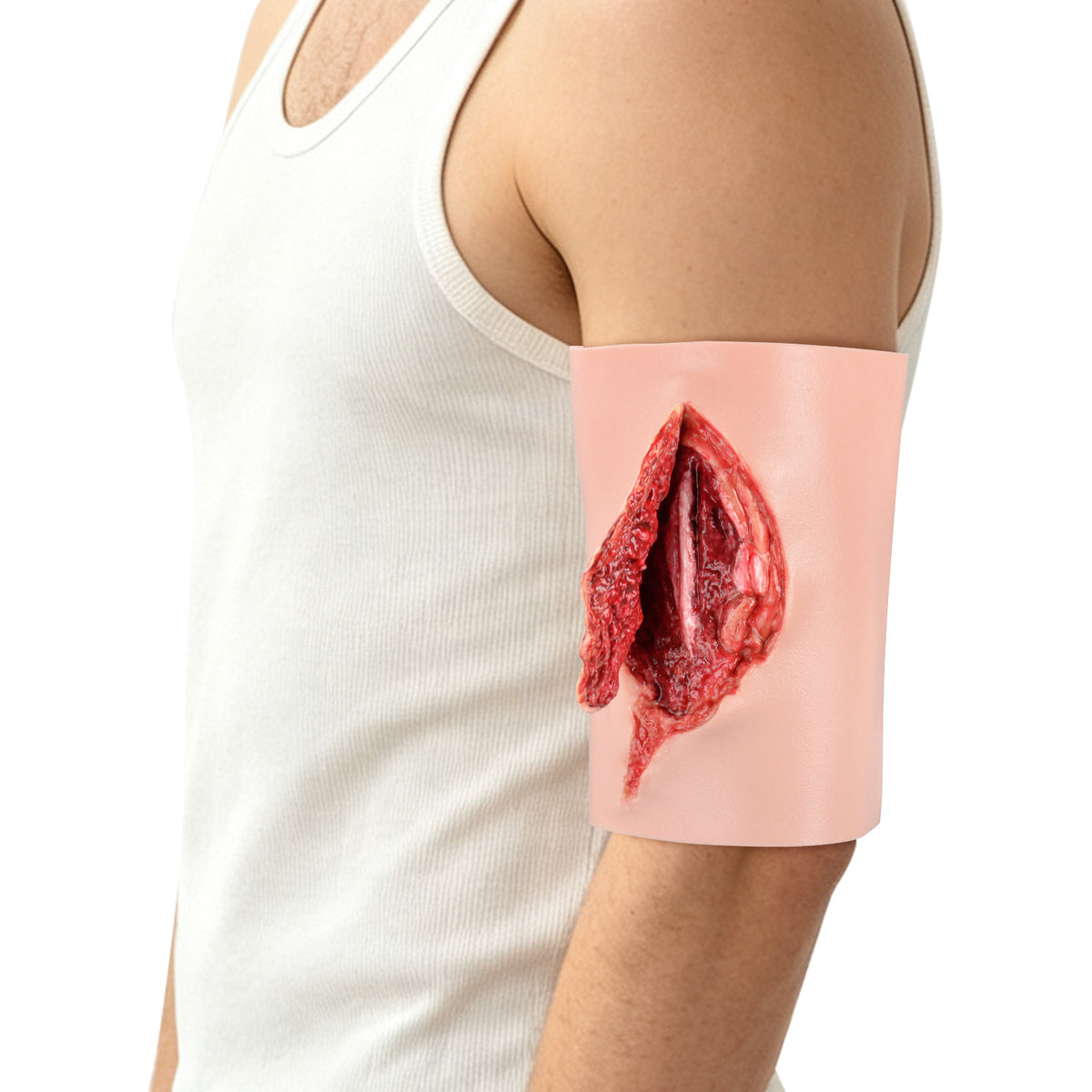 Wearable Skin Avulsion Wound Trainer