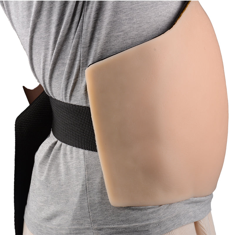 Wearable Subcutaneous Injection Training Pad For Abdomen