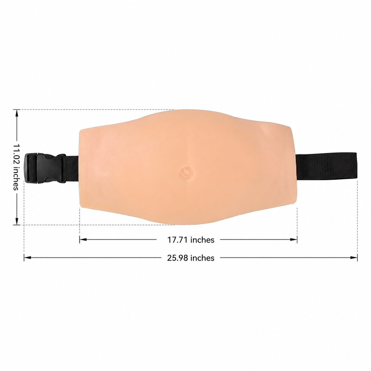 Wearable Abdominal Subcutaneous Injection Trainer