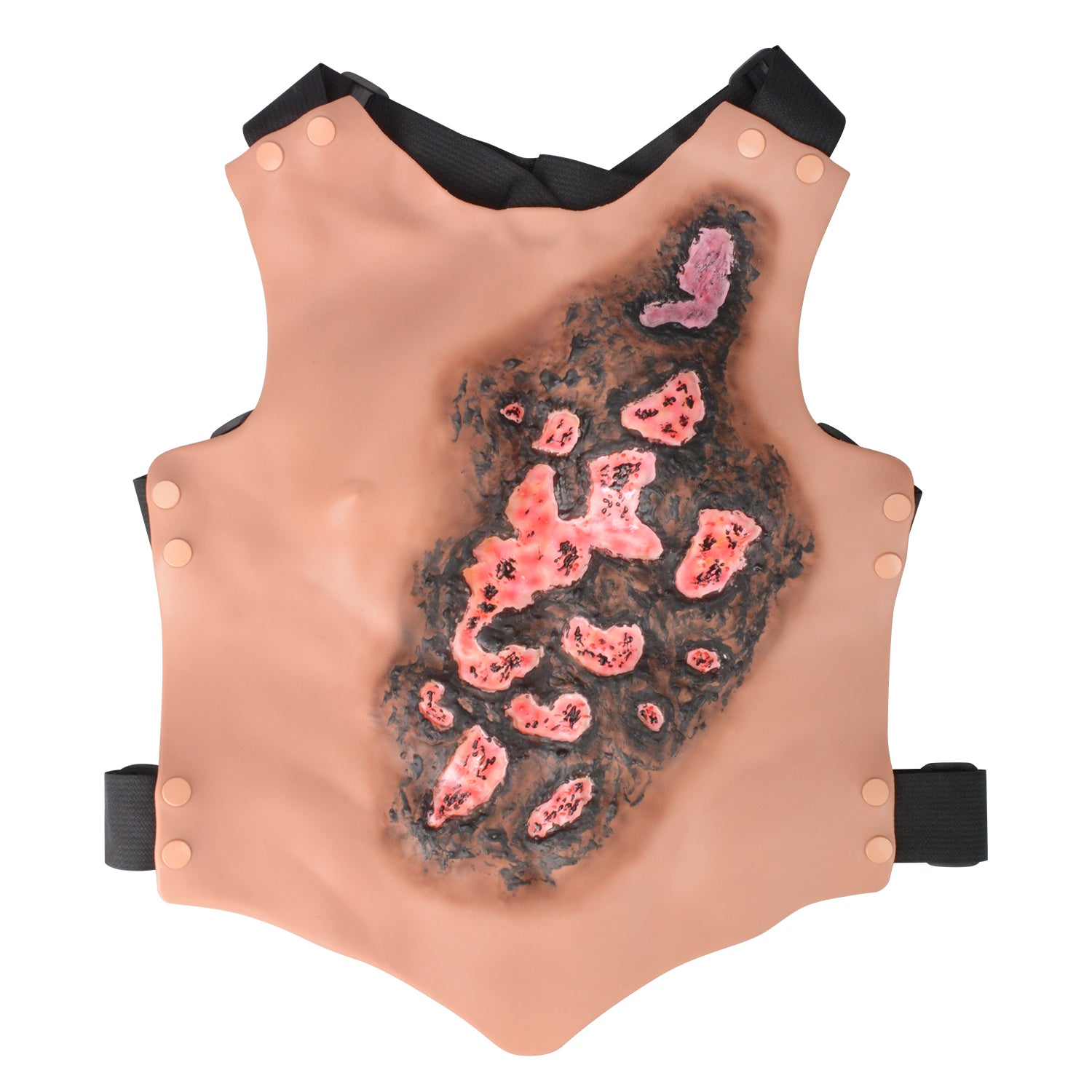 Wearable Chest & Abdomen Burn Trauma Trainer