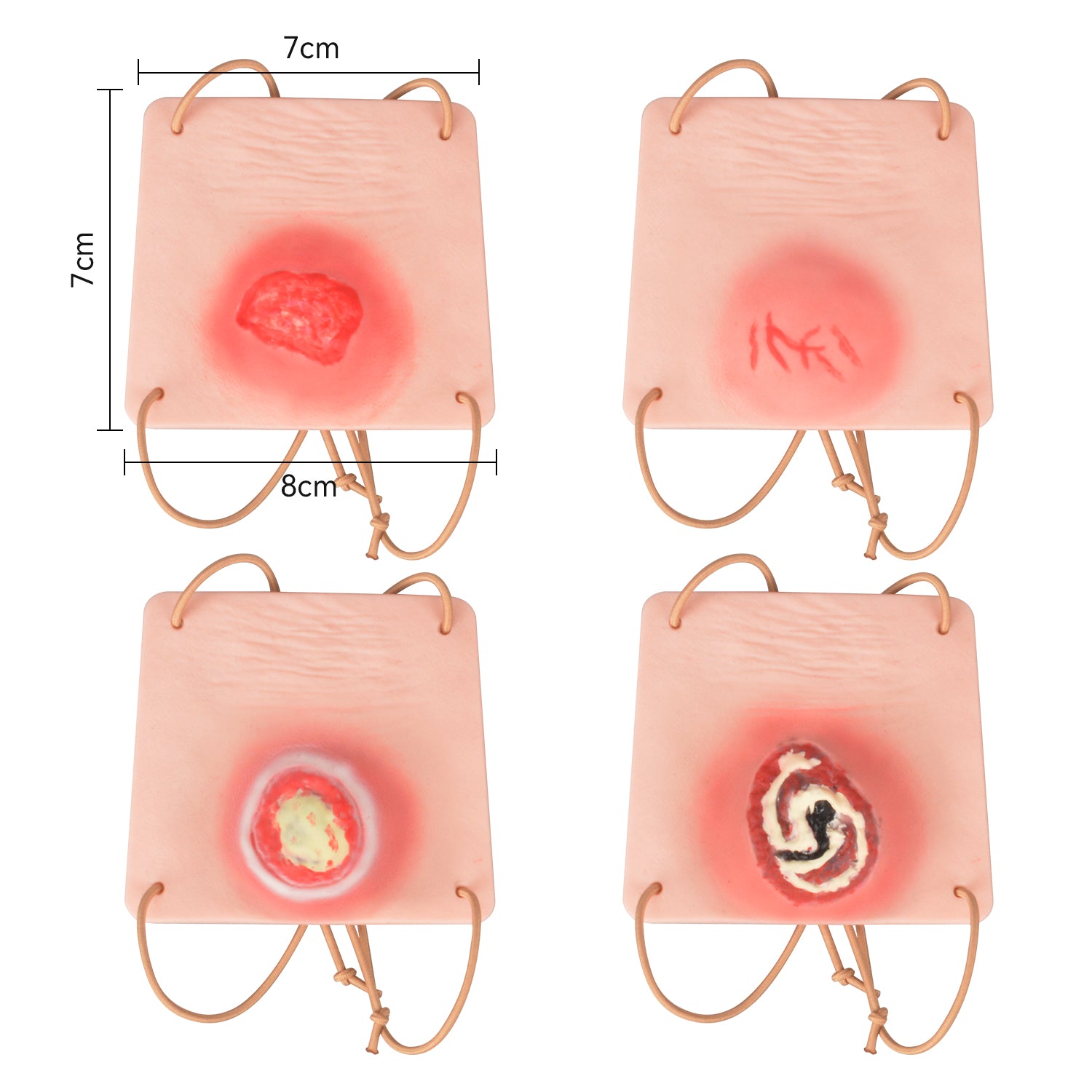 Wearable Heel Pressure Ulcer Care Training Model