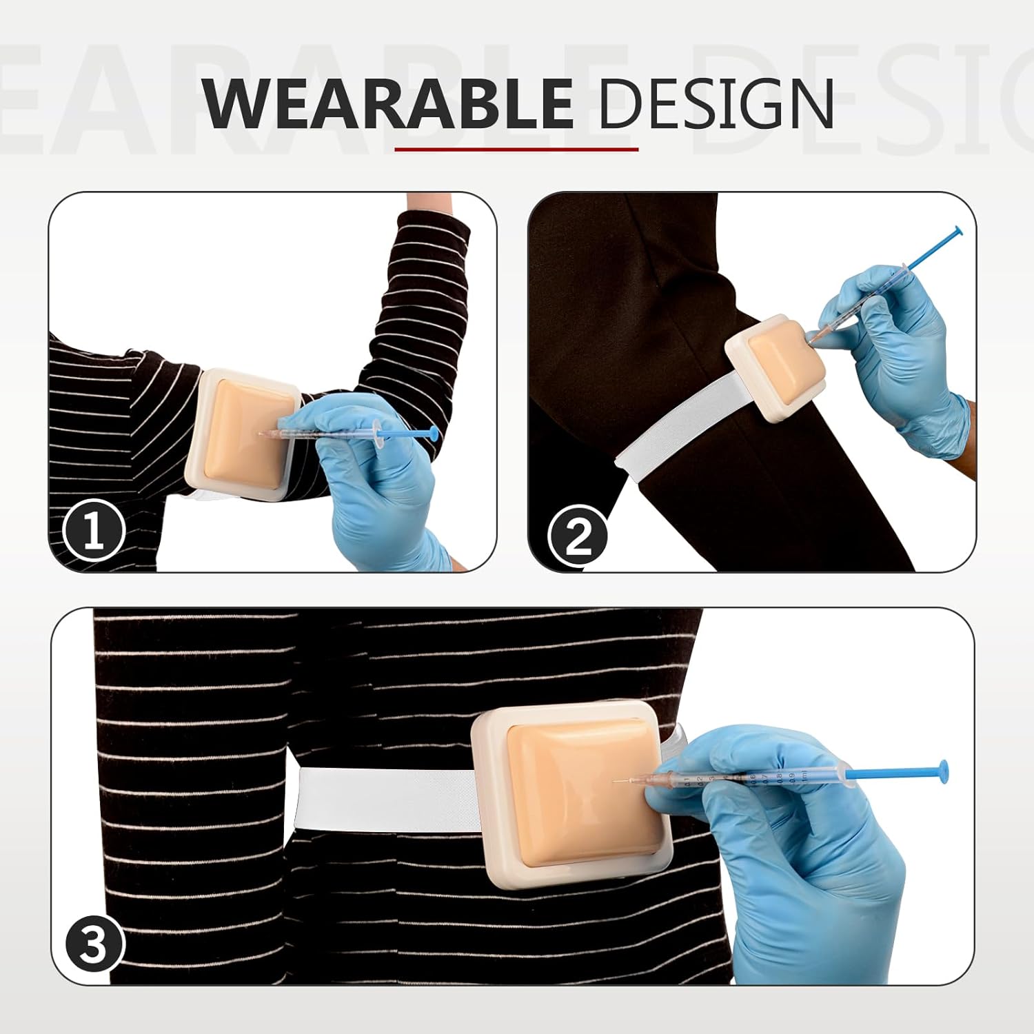 Wearable IM Injection Pad