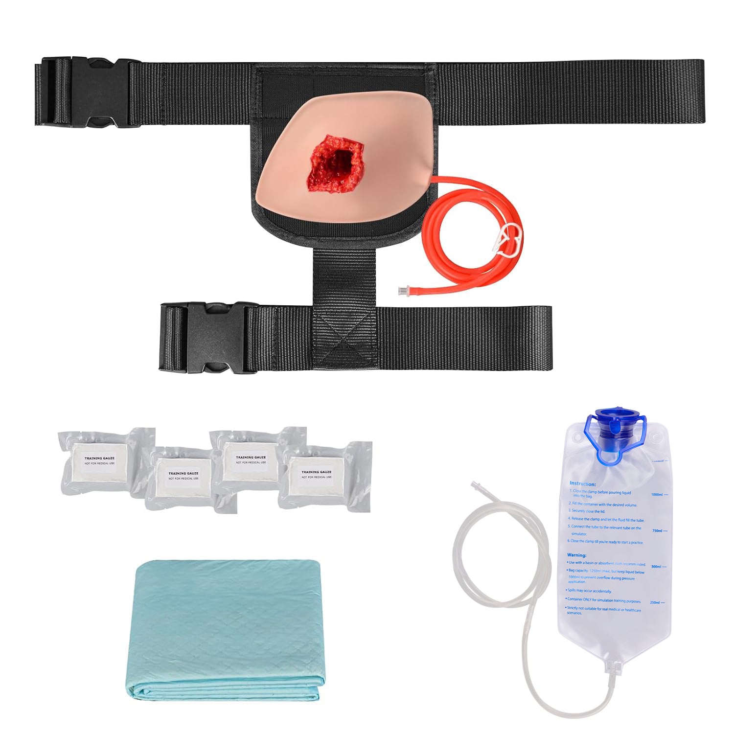 Wearable Inguinal Wound Packing Trainer