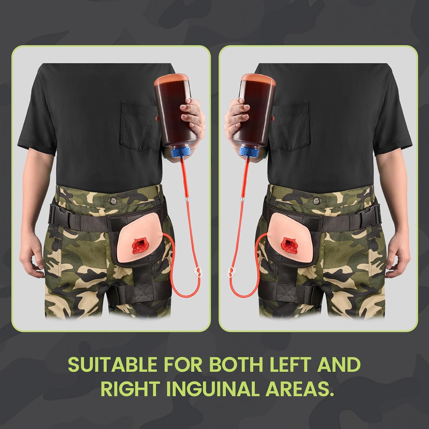 Wearable Inguinal Wound Packing Trainer