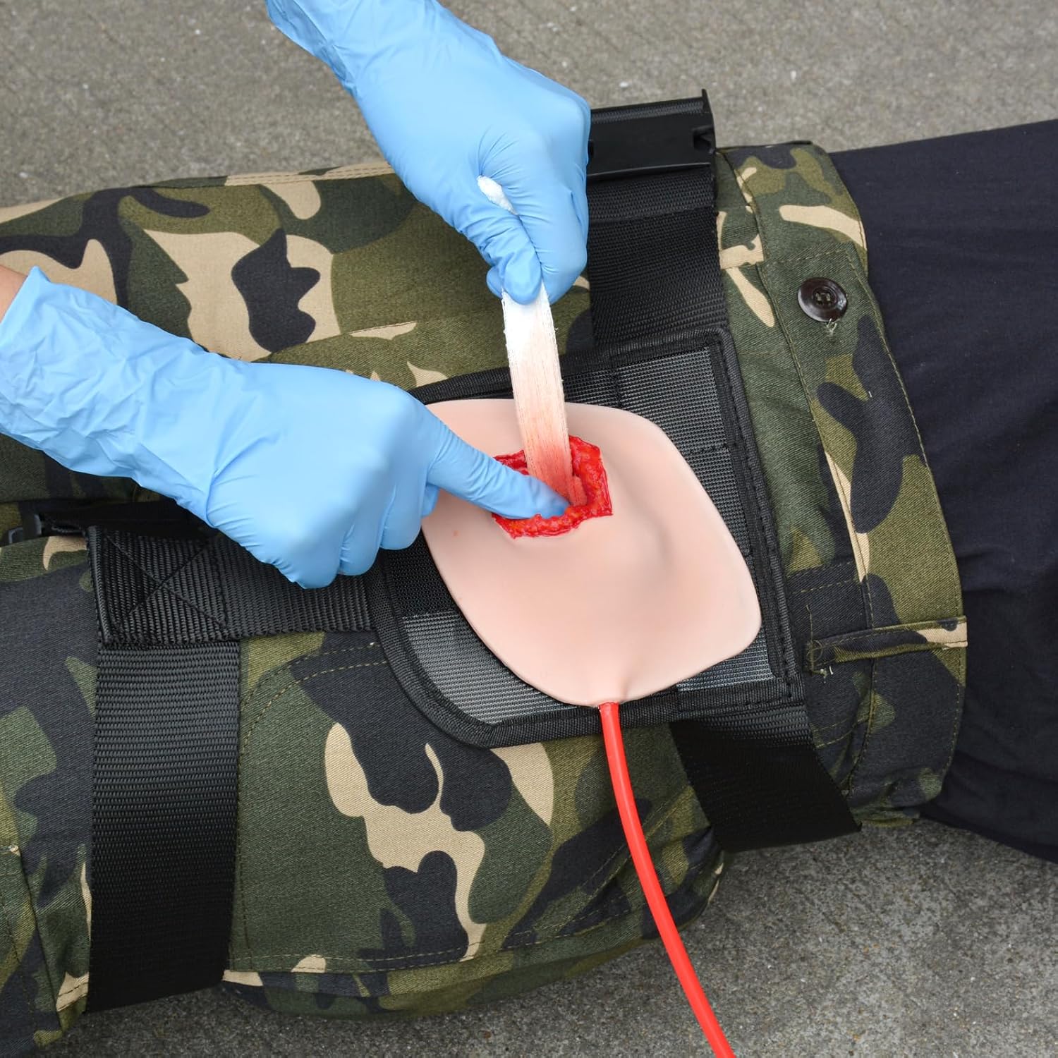 Wearable Inguinal Wound Packing Trainer