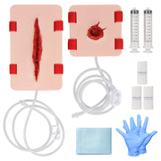 Wearable Laceration & Gunshot Wound Trainer Set