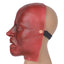 Wearable Severe Burn Face Moulage Wound