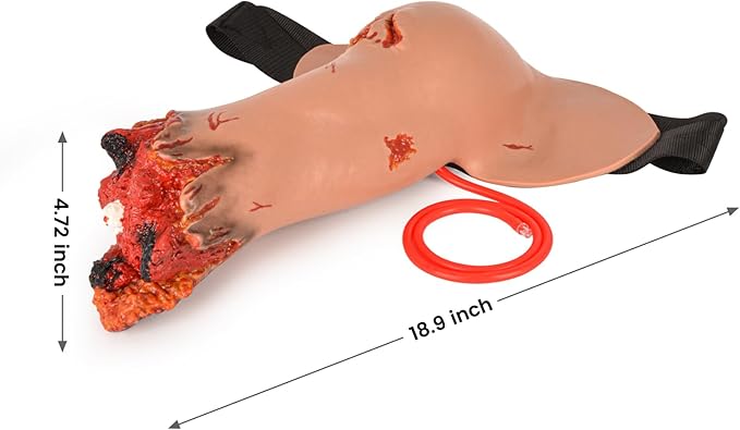 Wearable Upper Arm Amputation Training Simulator Size Reference