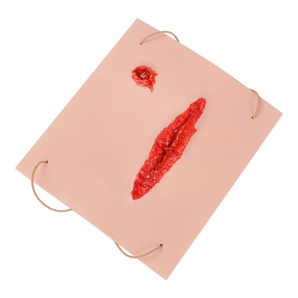 Wearable Wound Model For Bleeding Control Training