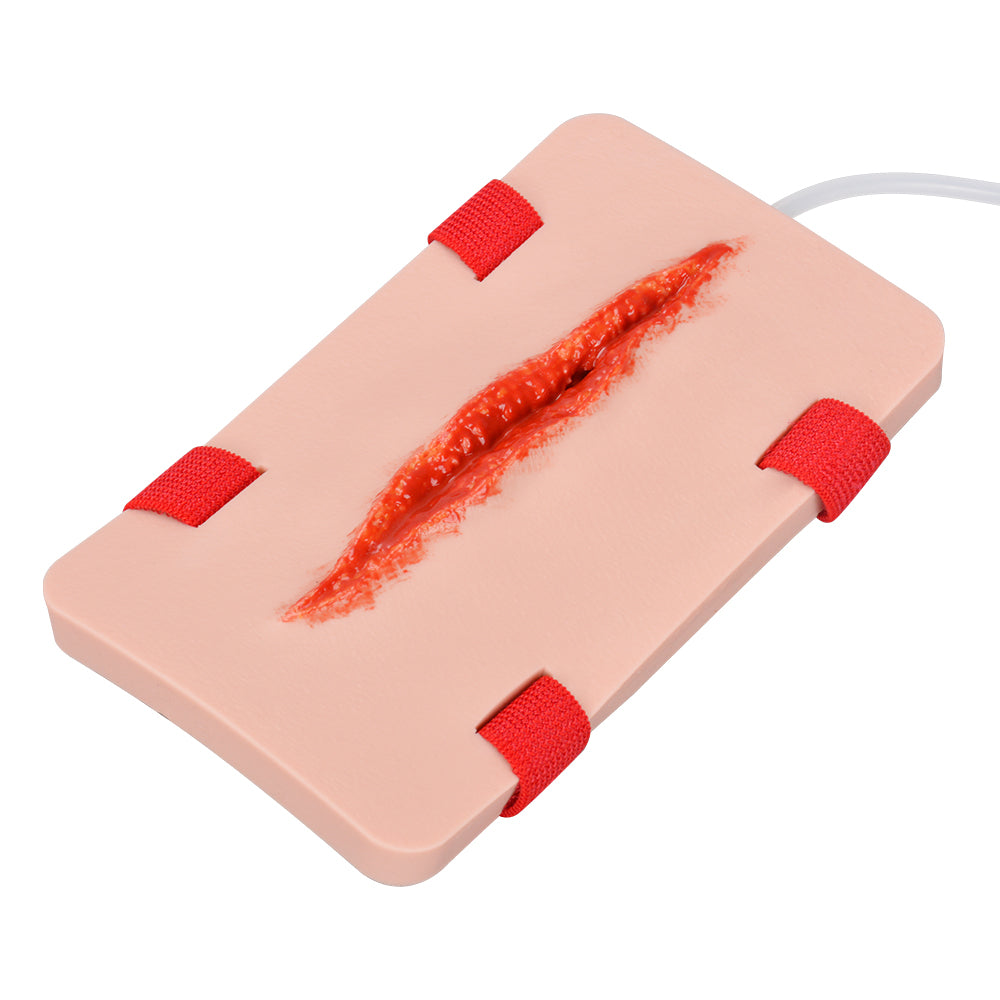 Wearable Wound Model With Adjustable Velcro Straps