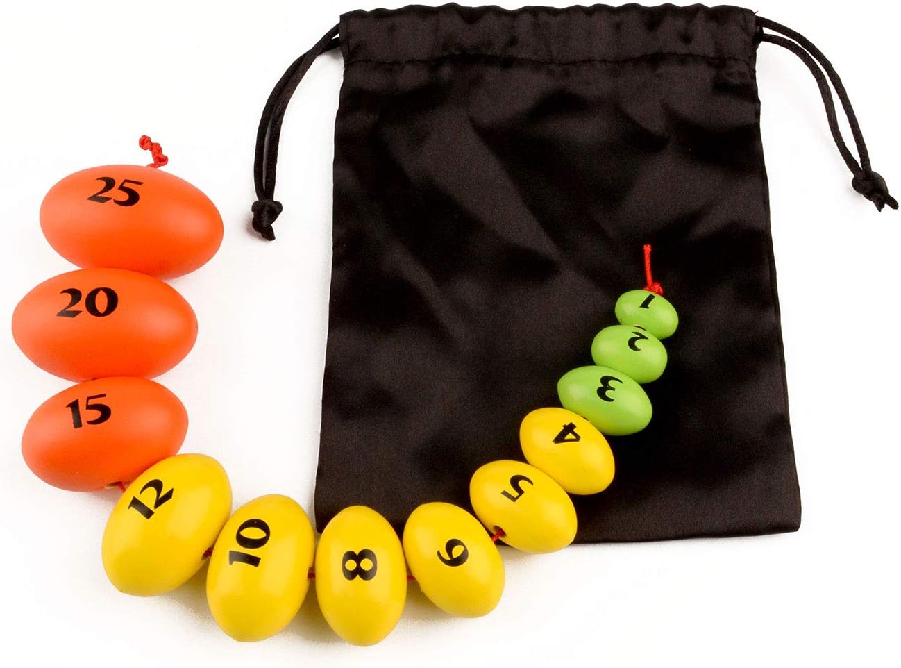 Wooden Prader Orchidometer with Storage Pouch