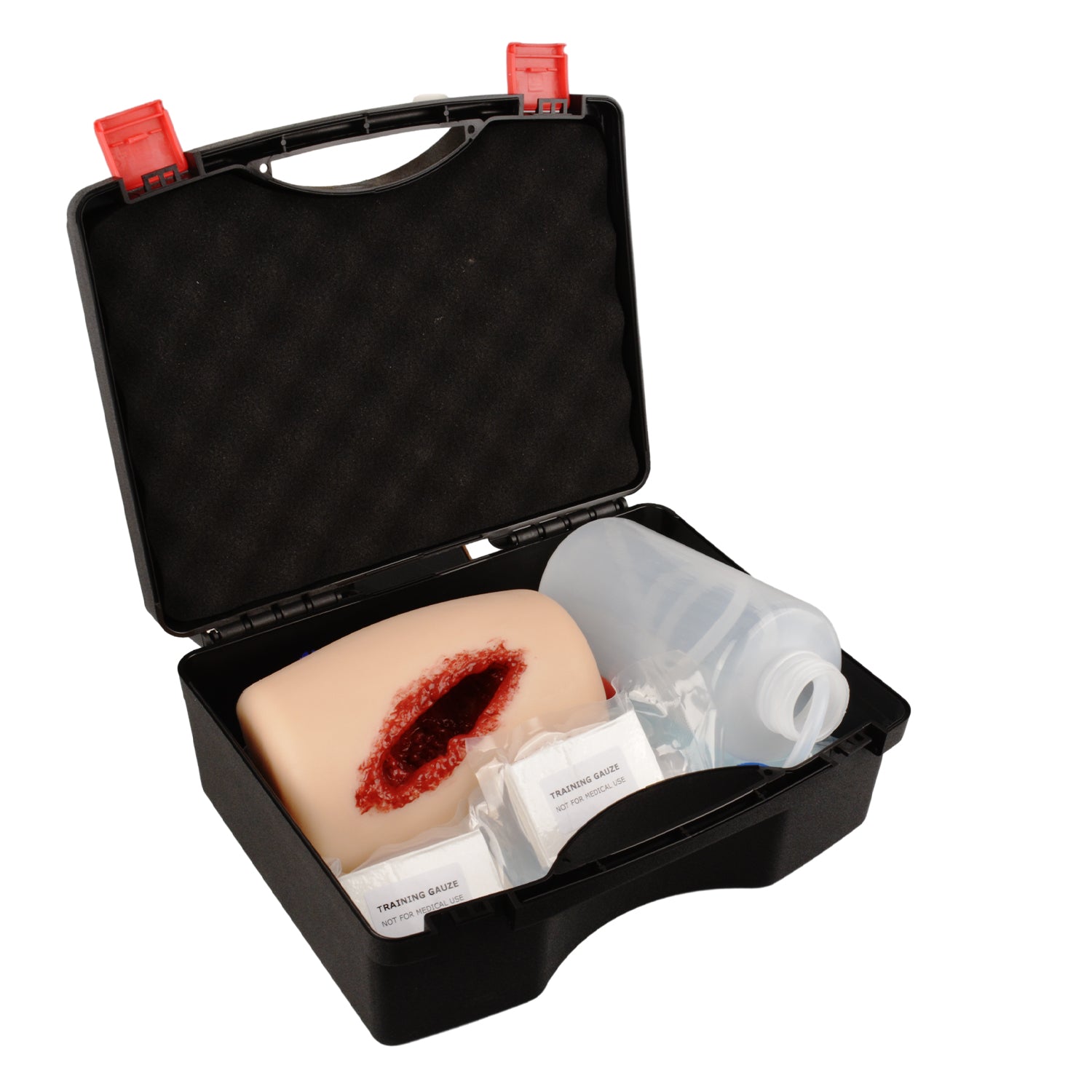 Wound Management Training Kit for Deep Open Wound on the Thigh