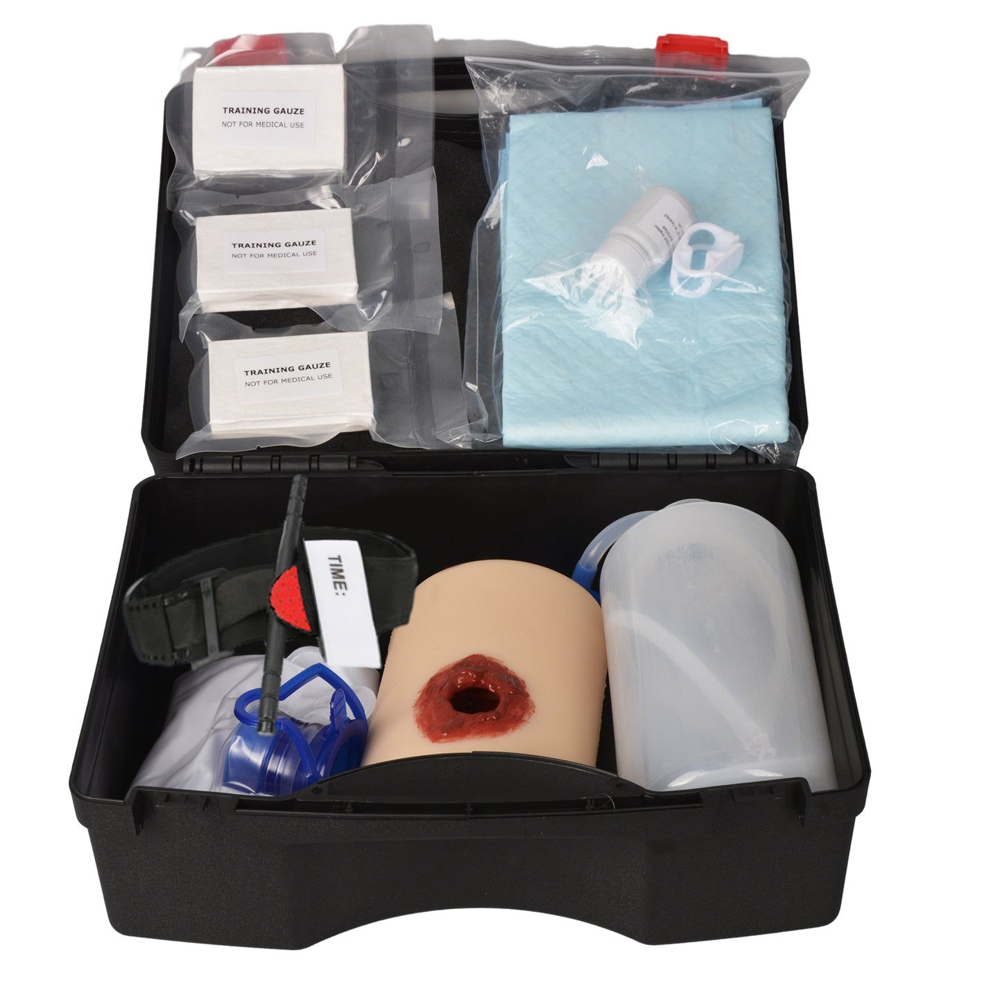 Wound Simulator With Optional Portable Storage Box