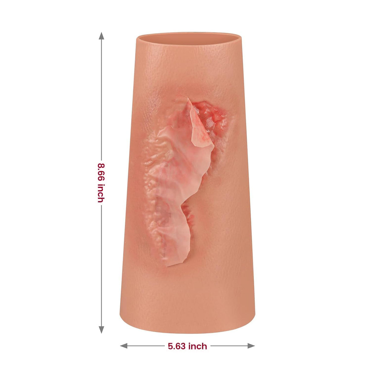 Wearable Abrasion Wound Model for Medical Training