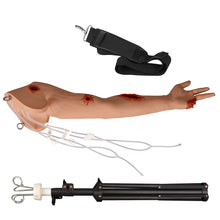 Załaduj obraz do przeglądarki galerii, Tourniquet and Wearable Wound Packing Arm Trainer Hemorrhage Control Arm Trainer