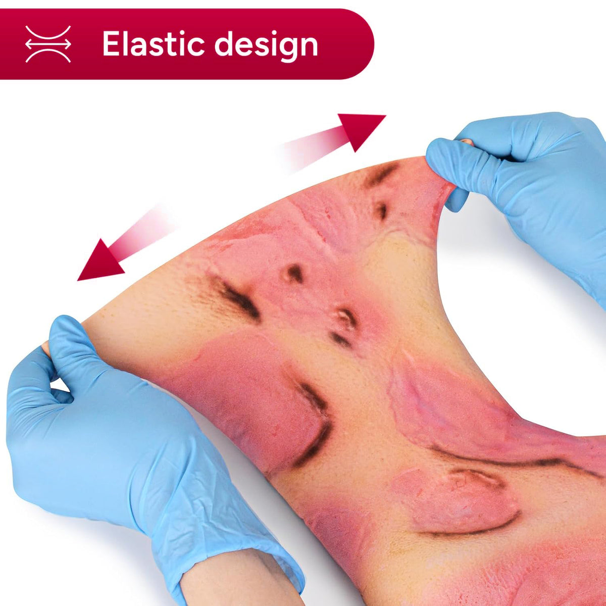 Wearable Lower Leg & Ankle Burn Wound Trainer
