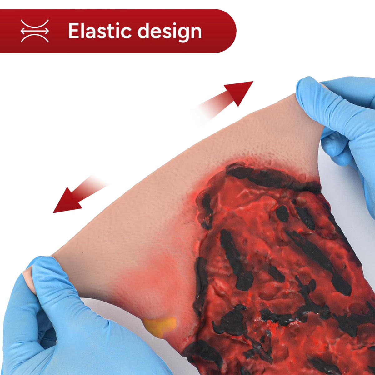 Wearable Forearm Burn Wound Trainer