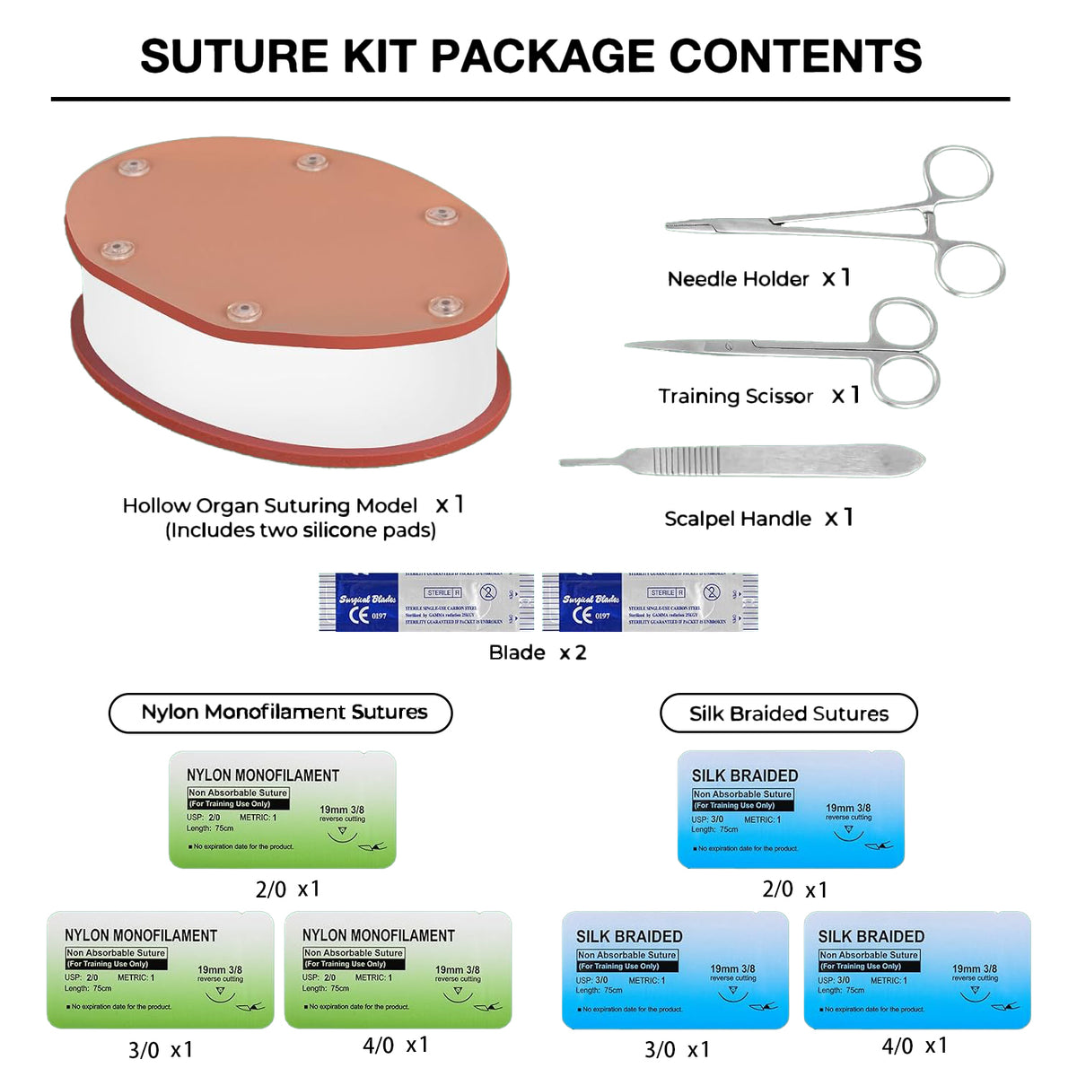 Hollow Organ Suturing Trainer Kit