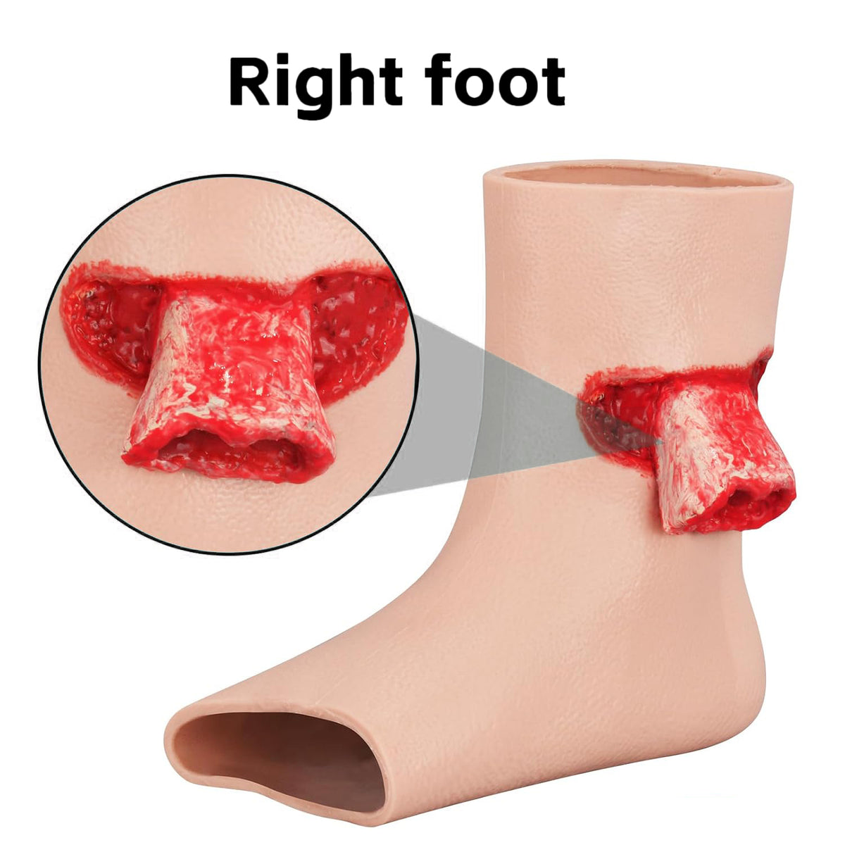 Wearable Lower Leg Open Fracture Trainer Set