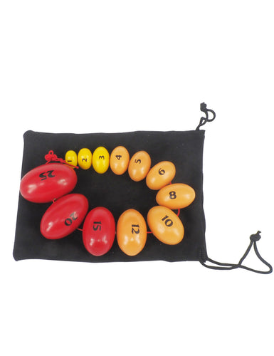 Wooden Prader Orchidometer, Prader Balls, Endocrine Rosary for Measuring Male Testis Scale Endocrinologist Stethoscope and Endocrinology & Pediatrics Education & Demonstration for Medical Student - B - [shop_medarchitect]