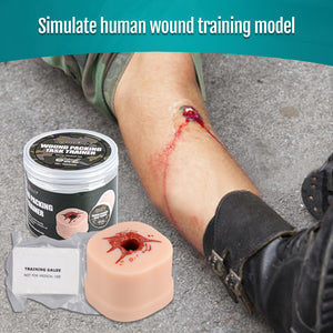 Wound Pack Trainer, Bleed Control Tourniquet Trainer, Basic Wound Packing Simulator, Haemostatic Stop the Bleed Training Kits - [shop_medarchitect]