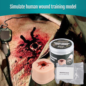 Wound Pack Trainer, Bleed Control Tourniquet Trainer, Basic Wound Packing Simulator, Haemostatic Stop the Bleed Training Kits
