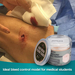 Wound Packing Task Trainer, Bleed Control Tourniquet Trainer, Basic Packing Trainer for Medical Education