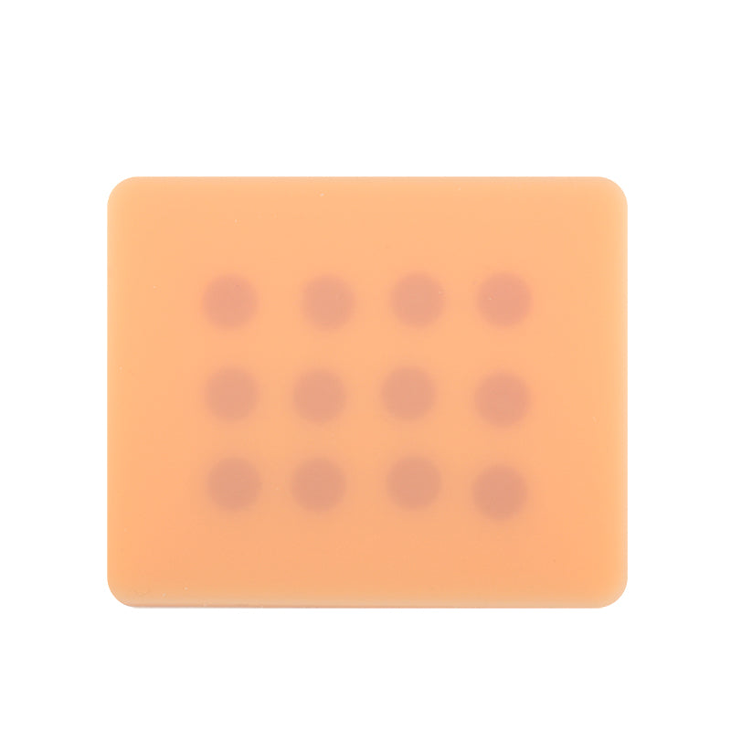 Close-Up of Skin-Like Texture on Injection Pad