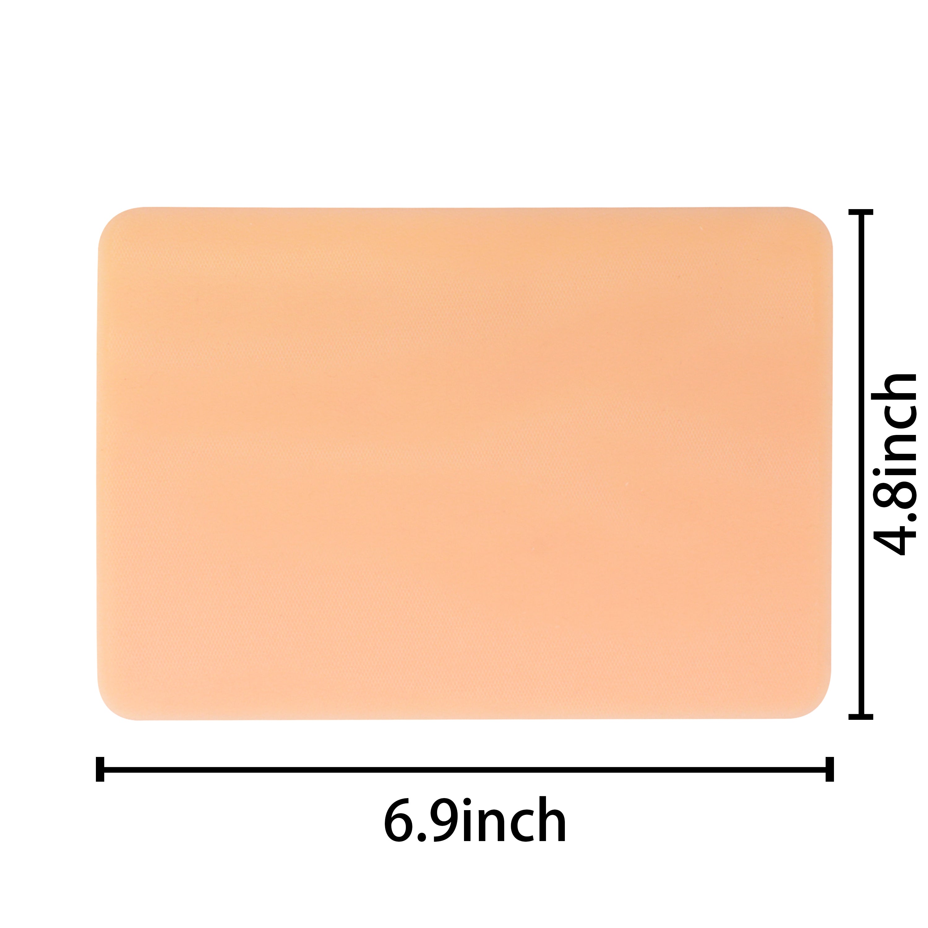 DIY Incision Suture Pad Size and Dimensions Display