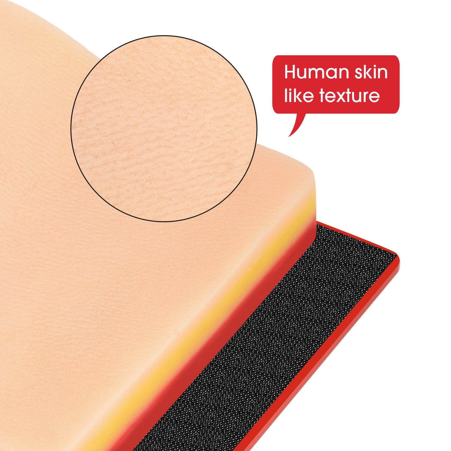 DIY Suture Pad with Realistic Human Skin Texture