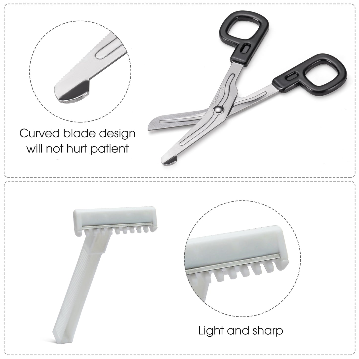 Durable EMT Shears for CPR AED Training Kit