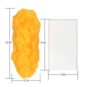 Authentic Human Body Fat Replica - 5 lb, Keep Fit & Weight Loss Motivation & Reminder, Human Fatty Tissue Demonstration Model for Nutritionist, Anatomical Science Course for Medical Student (5lbs) - [shop_medarchitect]