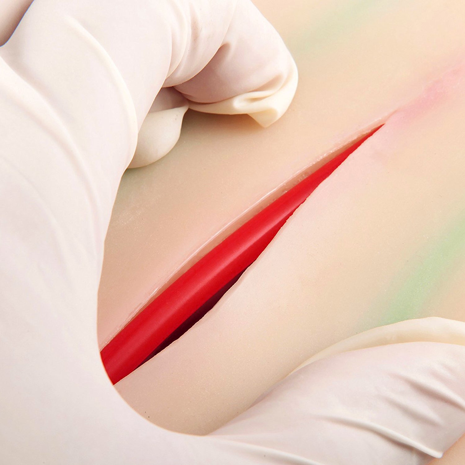 Venipuncture IV Injection Training Pad Model with 4 Veins Imbedded and 3 Skin Layers for Medical Students Doctors Nurses Practice - [shop_medarchitect]