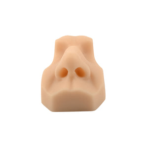 Medarchitect Educational Body Part Nasal Replica for Suture Practice, Silicone Simulated Models for Nose Ring & Jewelry Display