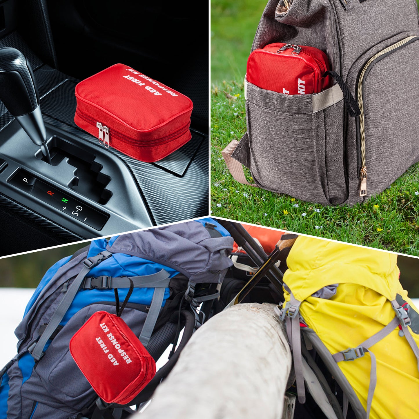 Organized Training Kit Bag with CPR and AED Accessories