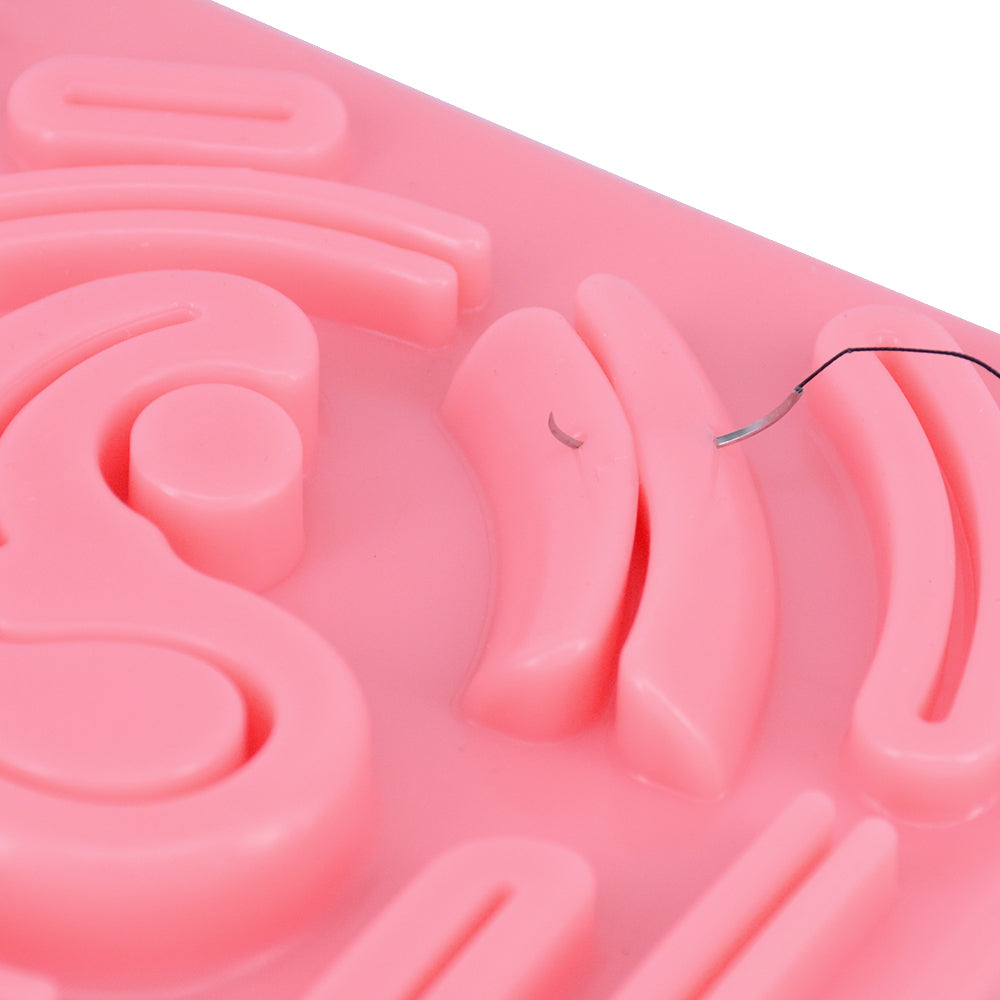 Silicone Laparoscopic Suture Simulation Pad with Pre-Cut Wounds for Suture Training to Medical Student Doctor Nurse Teaching - [shop_medarchitect]