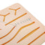 Protective Mesh Reinforced Suture Pad for Durability