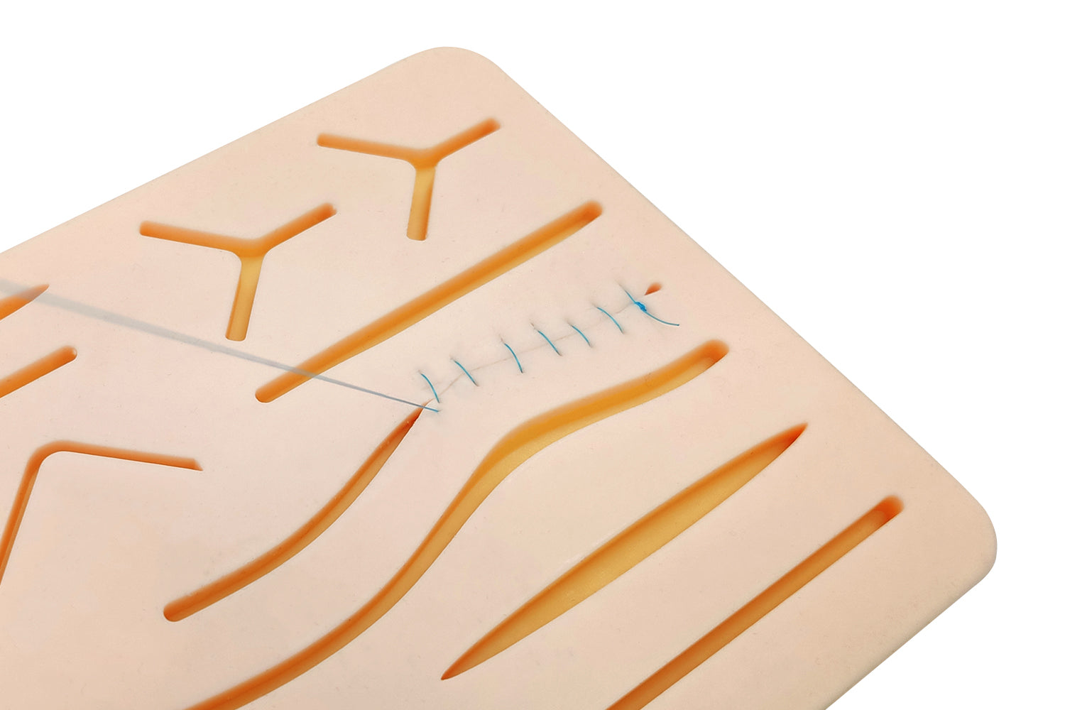 Protective Mesh Reinforced Suture Pad for Durability