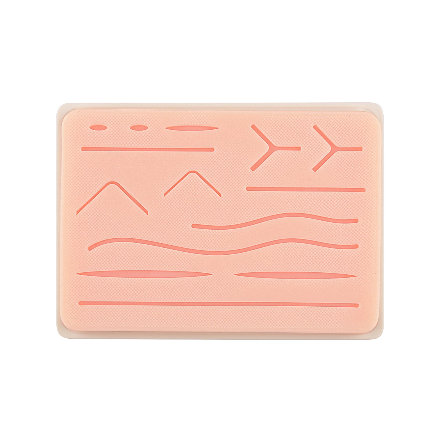 Realistic Skin Fat Muscle Layers Suture Training Pad