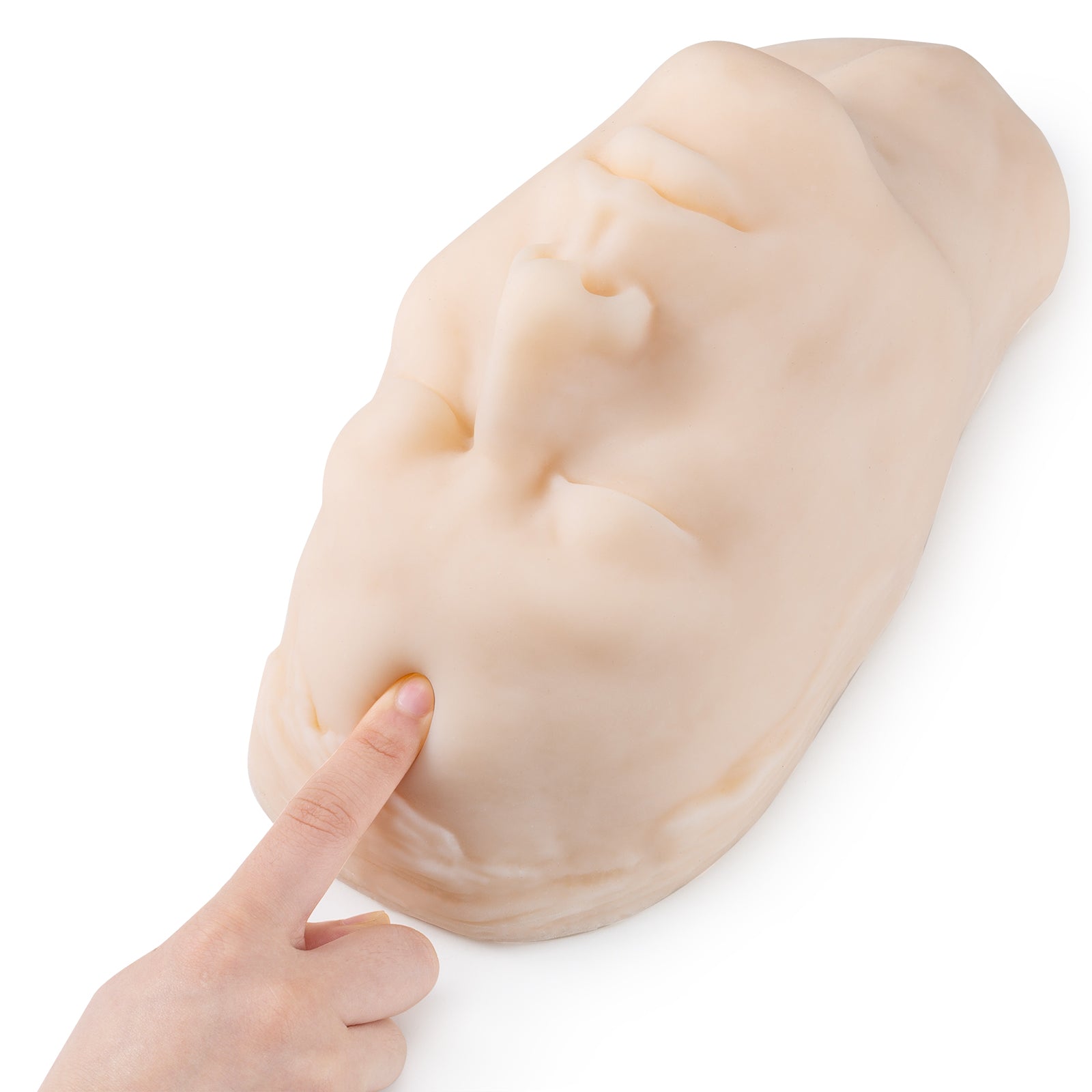 Silicone Injection Training Face with Realistic Skin