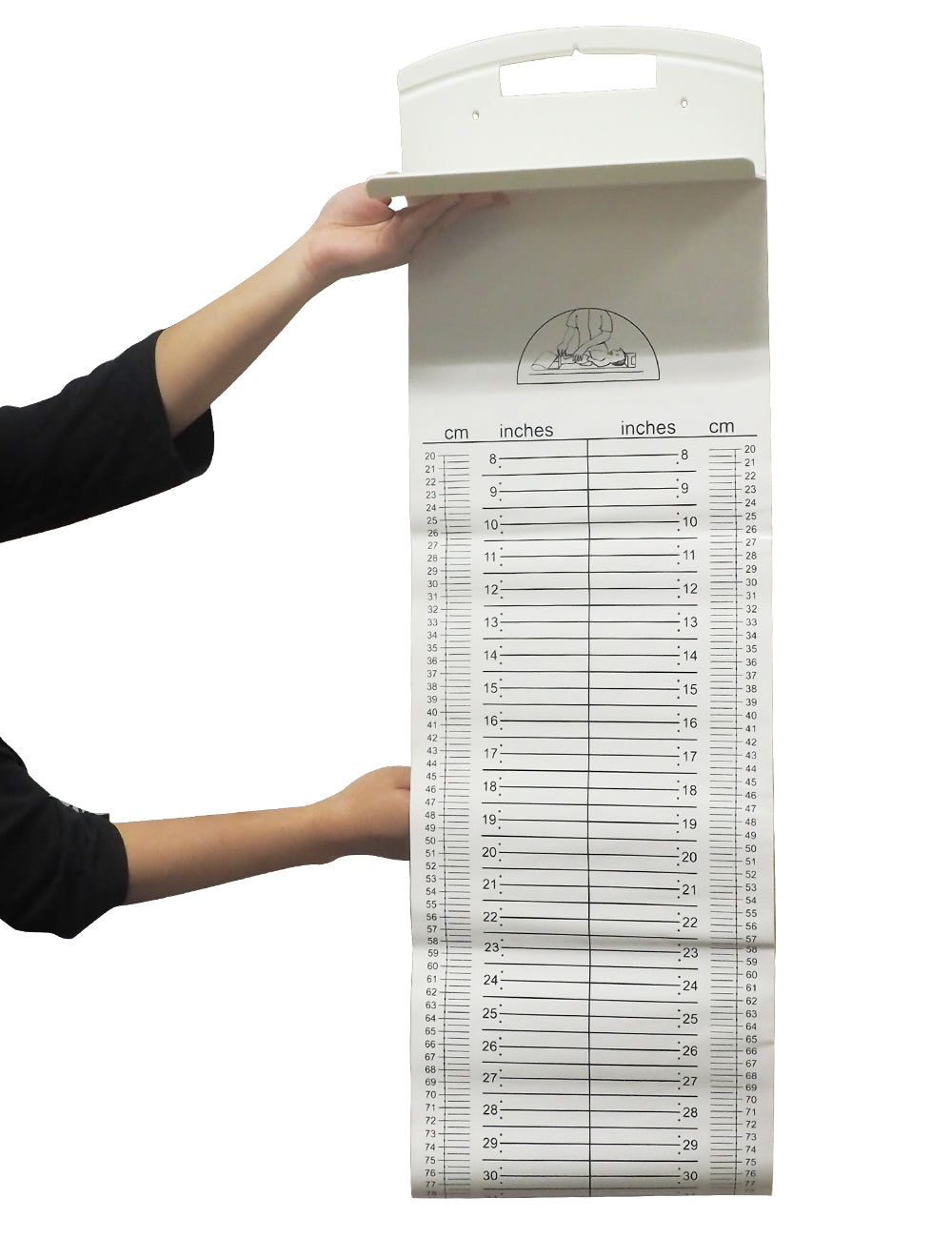 Soft and Comfortable Infantometer for Home Use