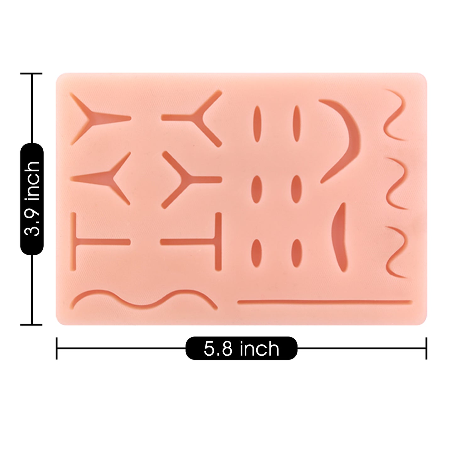 Stitch Pad Size and Pre-Cut Wound Specifications