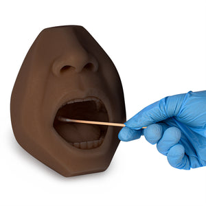 Medical Nasopharyngeal & Oropharyngeal Swab Test Collection Training Model for COVID-19 Doctor-Patient Communication - [shop_medarchitect]